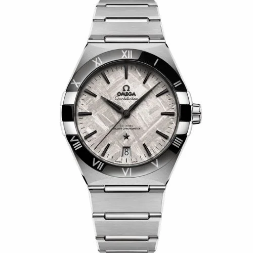 Omega Constellation Master Chronometer 41 Stainless Steel - Ceramic / Silver Meteorite 131.30.41.21.99.001 (13130412199001)
